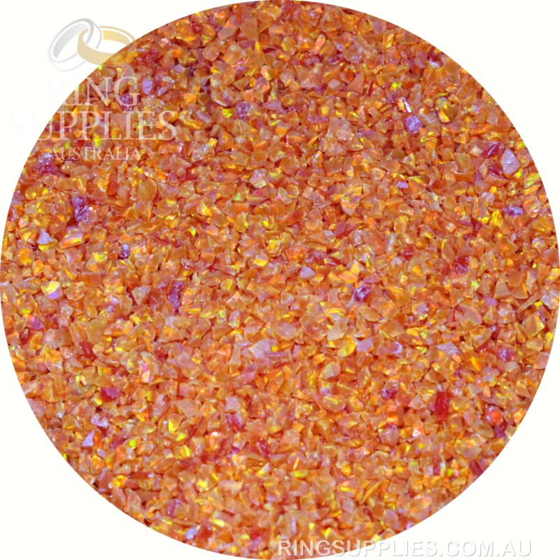 Fire Crushed Opal Chips