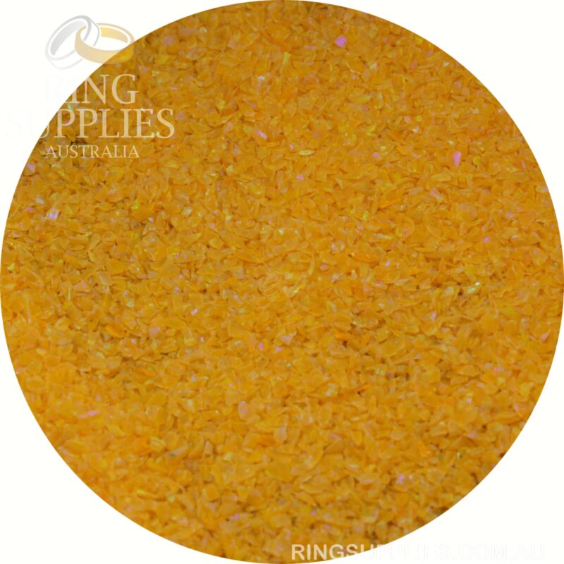 Melon Crushed Opal Chips