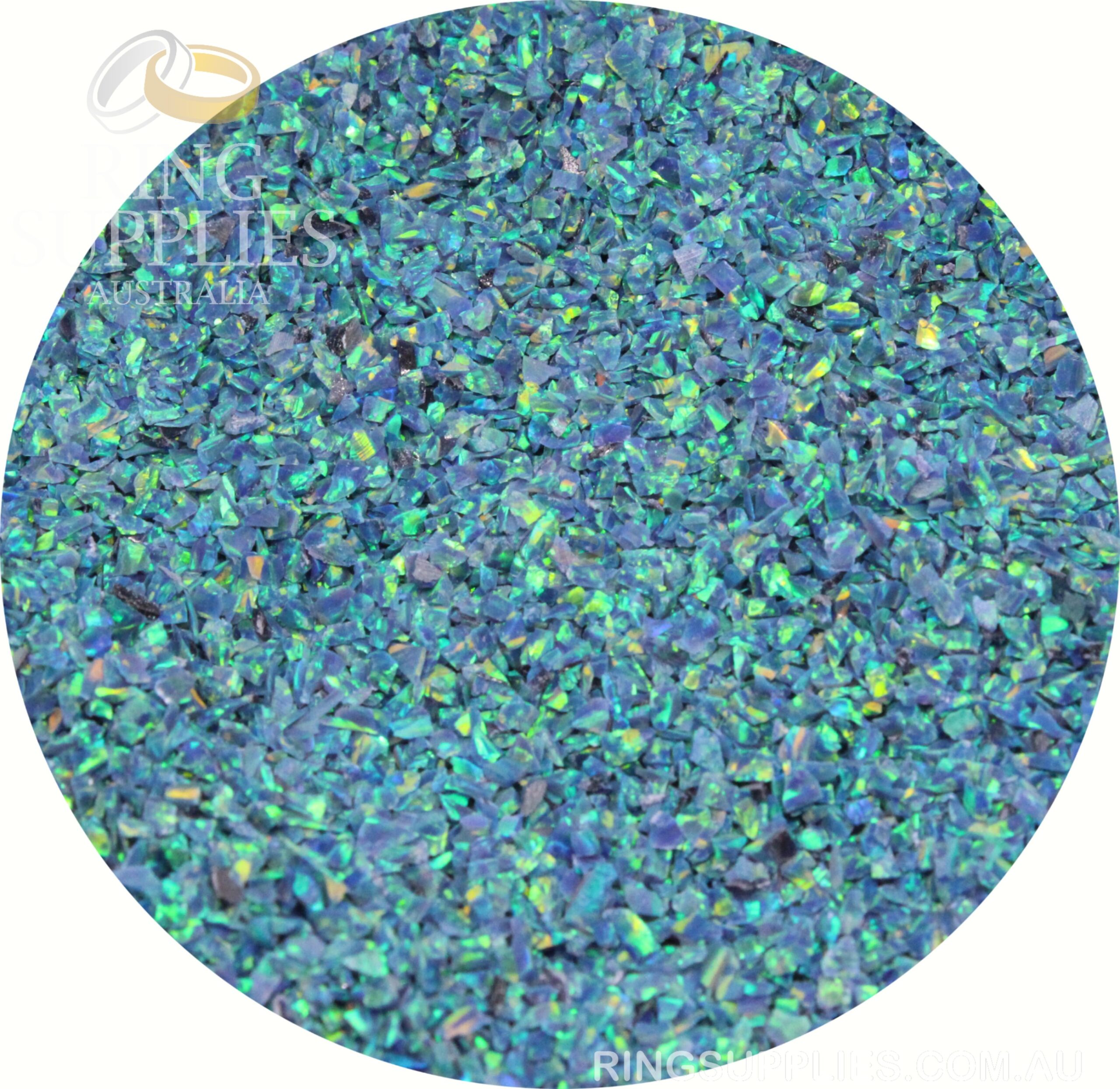Peacock Crushed Opal Chips - Image 2