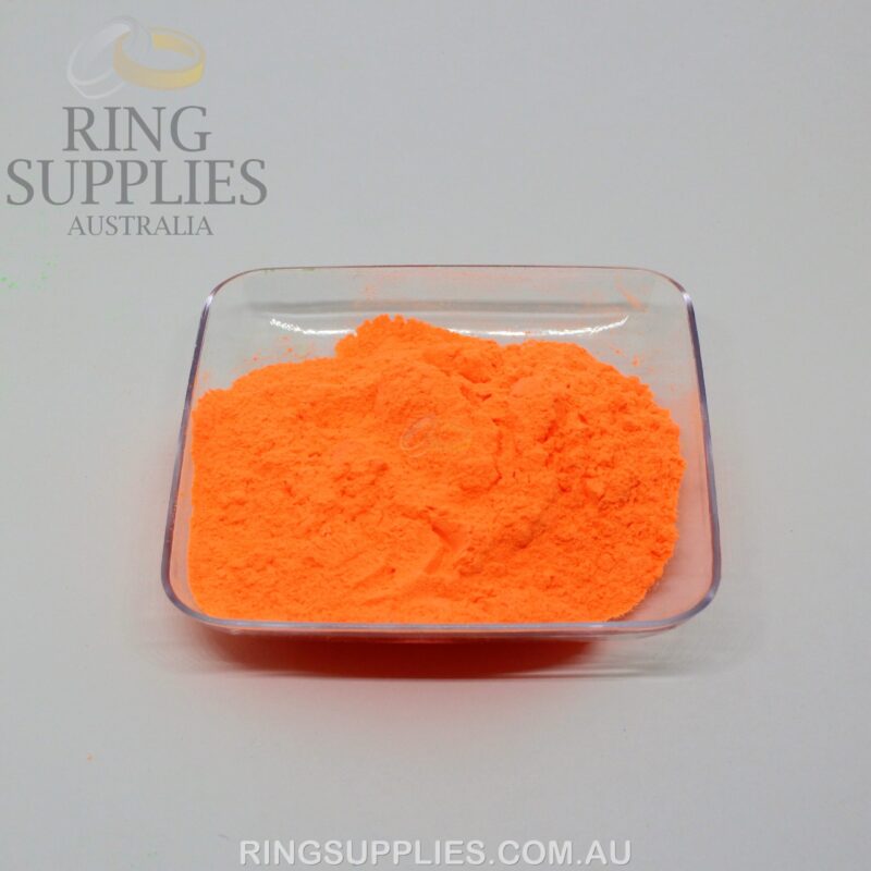 Neon Orange Glow In The Dark Powder