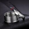 Bent Wood Stainless Steel Ring Liner