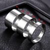 Bent Wood Stainless Steel Ring Liner
