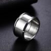 Bent Wood Stainless Steel Ring Liner