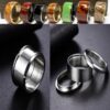 Bent Wood Stainless Steel Ring Liner