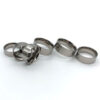 Selection of titanium ring cores in different sizes