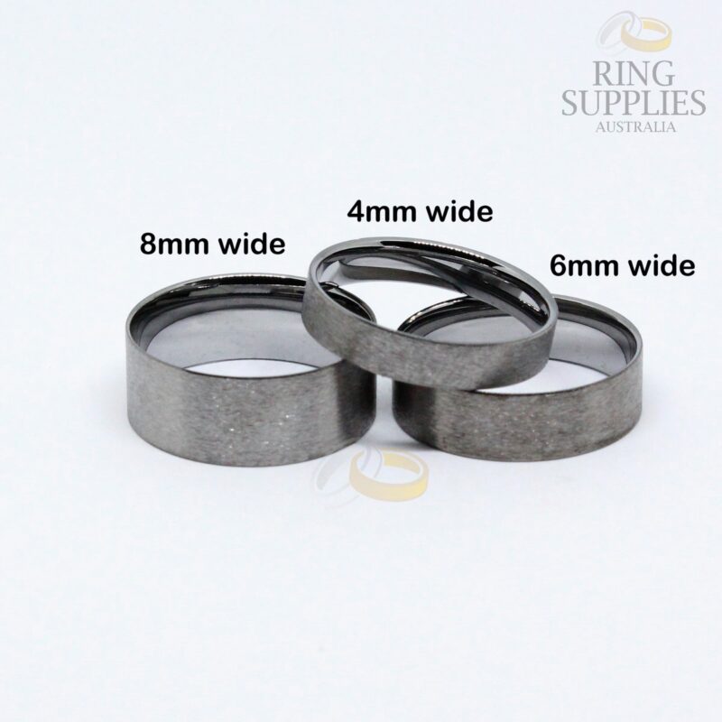 Tungsten ring core and liners