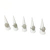 White Acrylic Ring Display Fingers