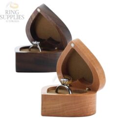 Heart Shaped Ring Box