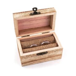 Wooden Wedding Ring Presentation Box