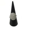 Black Acrylic Ring Display Fingers