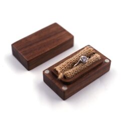Walnut Ring Presentation Box
