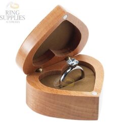 Heart Shaped Ring Box
