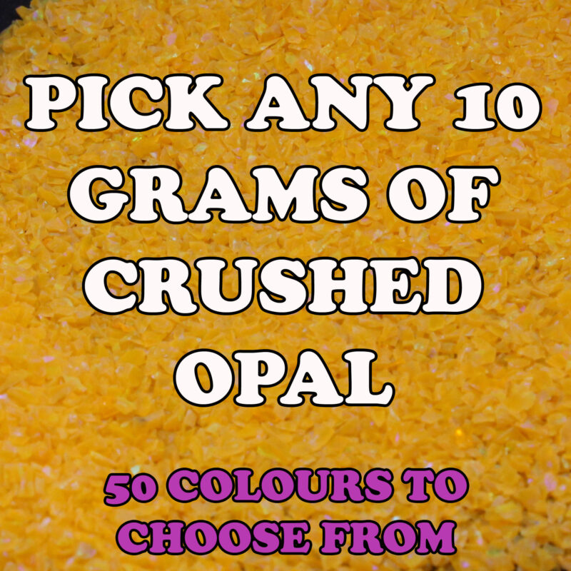 Pick Ant 10 Grams of Crushed Opal Chips
