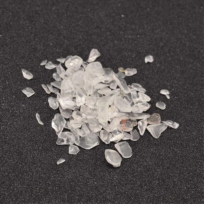 Natural Quartz Gemstone Chips / Beads