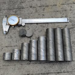 Damascus Steel Round Bar