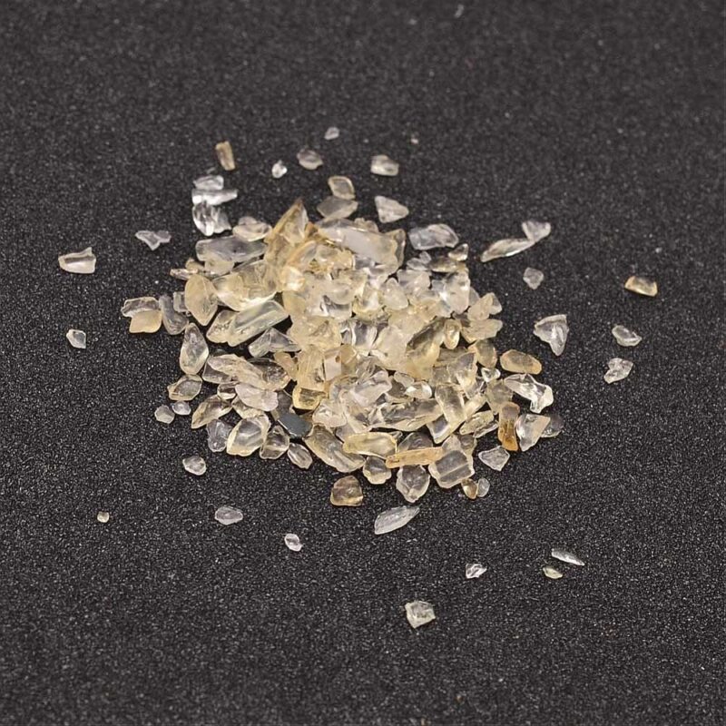 Natural Yellow Clear Citrine Gemstone Chips