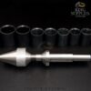 Expanding ring mandrel with a selection of sleeves