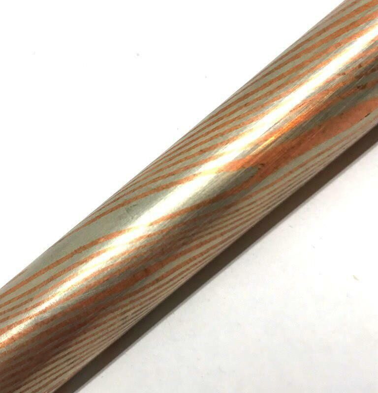 Mokume Gane Round Bar