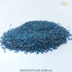 Space Blue Crushed Opal Chips