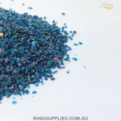 Space Blue Crushed Opal Chips