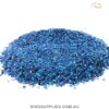 Ocean Blue Crushed Opal Chips