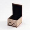 Burlap Ring Box
