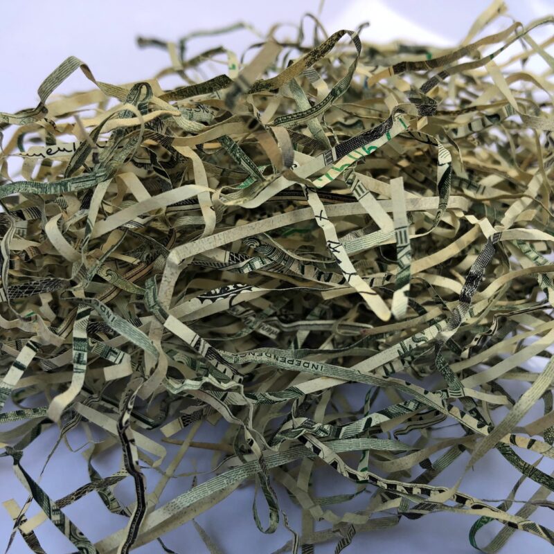 Authentic USA Shredded Currency