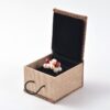 Burlap Ring Box