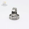 Double Channel Stainless Steel Ring Blank