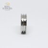 Double Channel Stainless Steel Ring Blank
