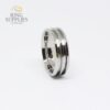 Double Channel Stainless Steel Ring Blank