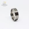 Titanium Double Channel Ring Blank