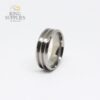 Titanium Double Channel Ring Blank