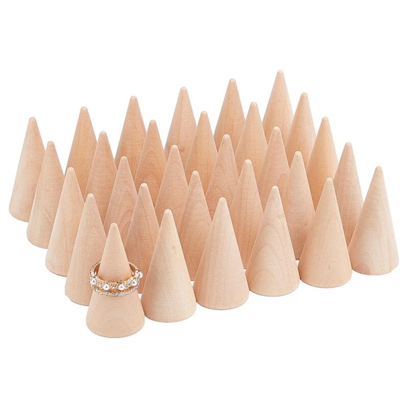 Wooden Ring Display