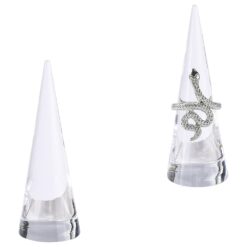 Clear Acrylic Ring Display holders