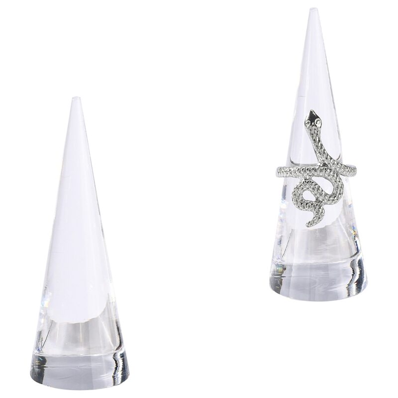 Clear Acrylic Ring Display holders
