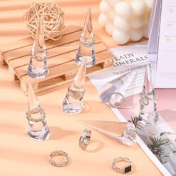 Clear Acrylic Ring Display holders