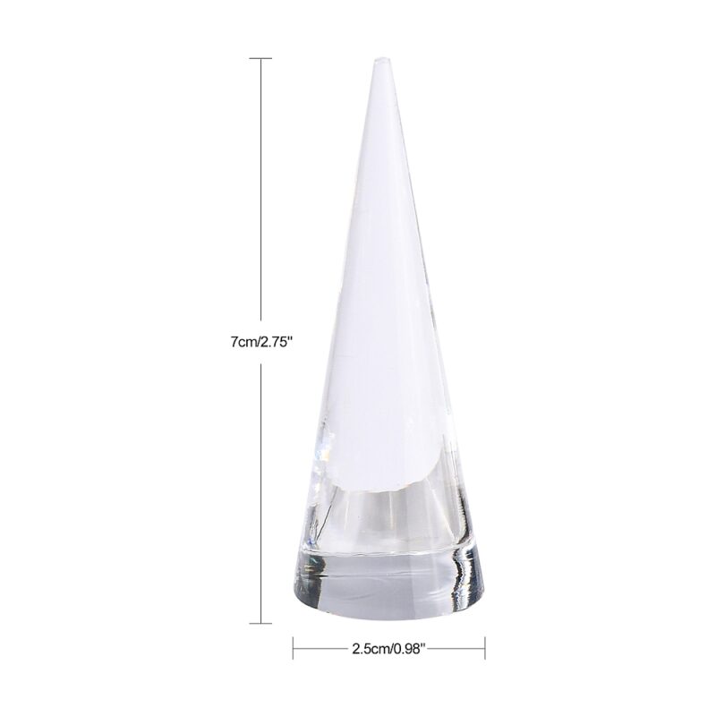 Clear Acrylic Ring Display holders
