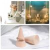 Wooden Ring Display Cones