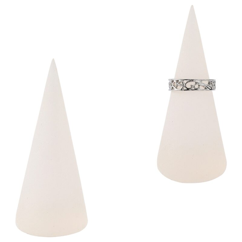 Frosty Acrylic Ring Display Cone