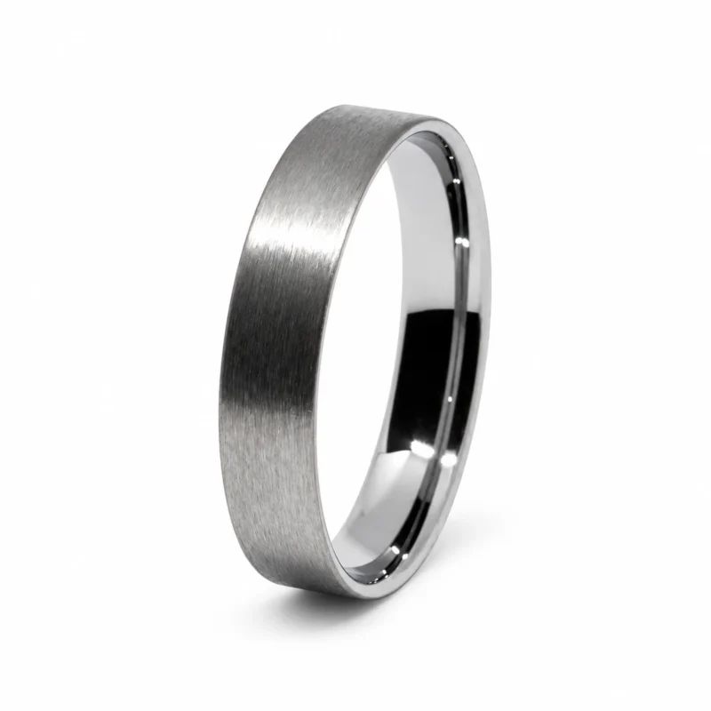 4mm tungsten ring liner or core, comfort fit