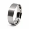 6mm titanium ring core, comfort fit