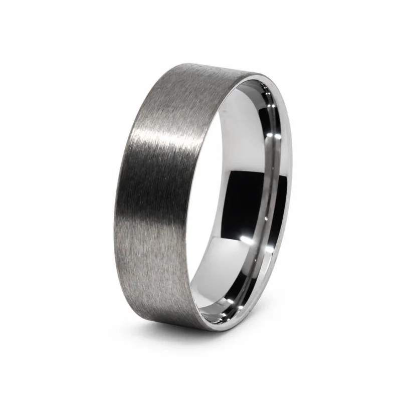 6mm tungsten ring liner or core, comfort fit